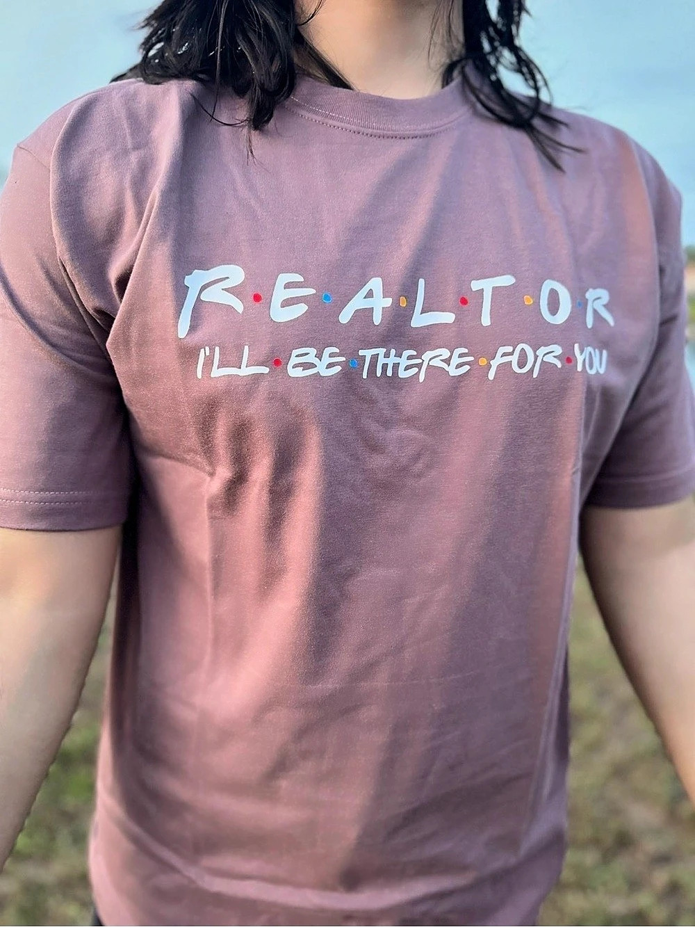 Baltica Realtor I'll Be There For You Graphic Tee Size Large